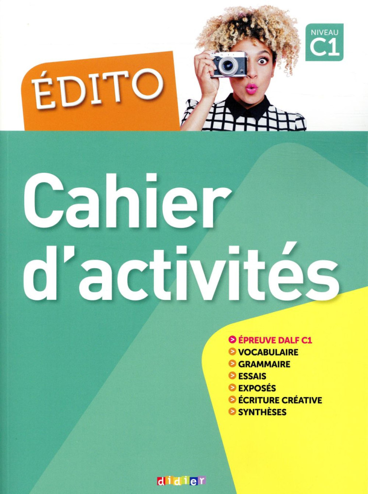 EDITO C1 - EDITION 2015-2018 - CAHIER + CD MP3 - RAMBERT/RISUENO/CROS - DIDIER