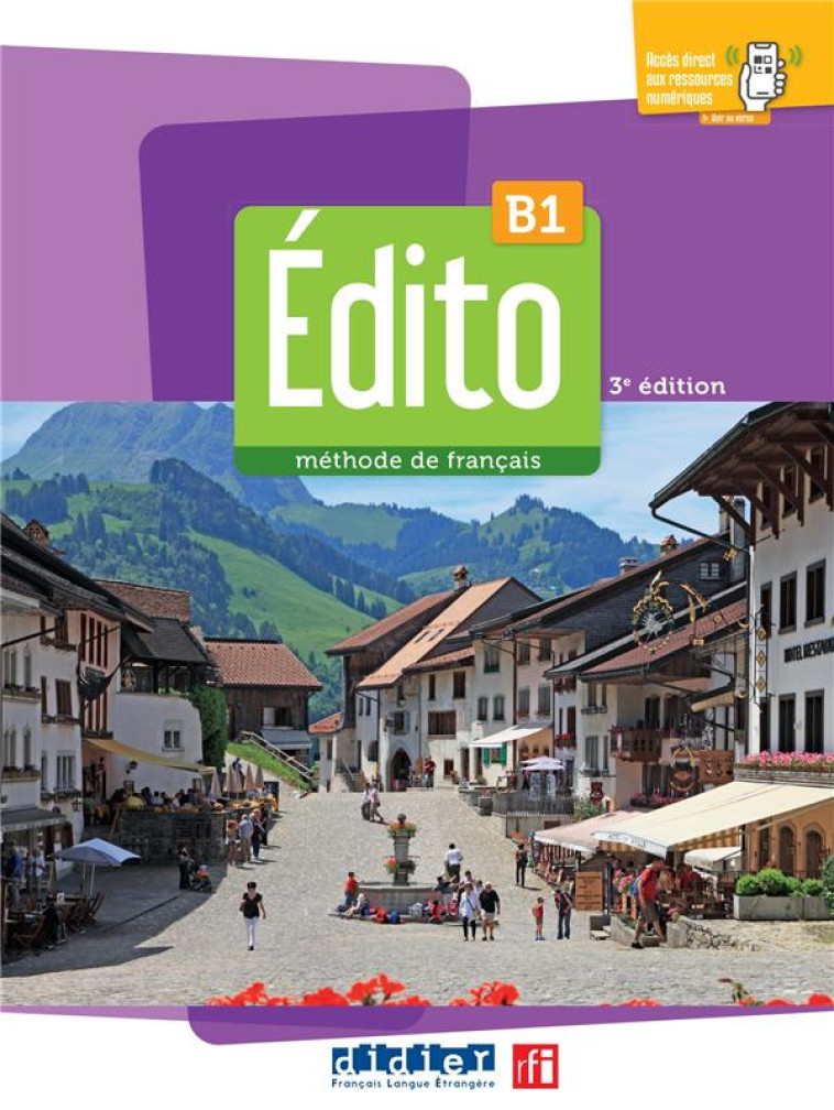 EDITO B1 - EDITION 2022-2024 - LIVRE + DIDIERFLE.APP - HEU/GATIN/PERRARD - DIDIER