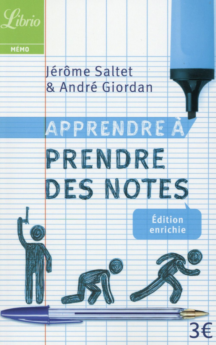 APPRENDRE A PRENDRE DES NOTES - GIORDAN/SALTET - Librio