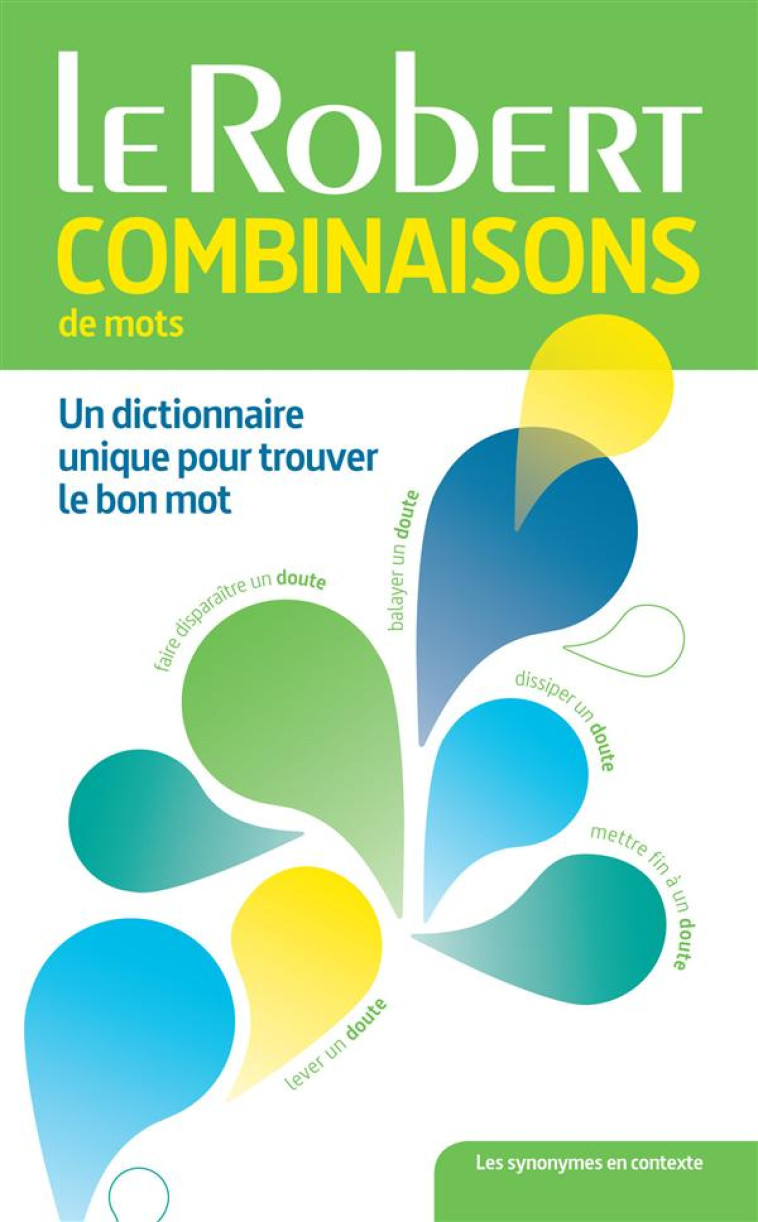 DICTIONNAIRE DES COMBINAISONS DE MOTS - POCHE+ - COLLECTIF - Le Robert