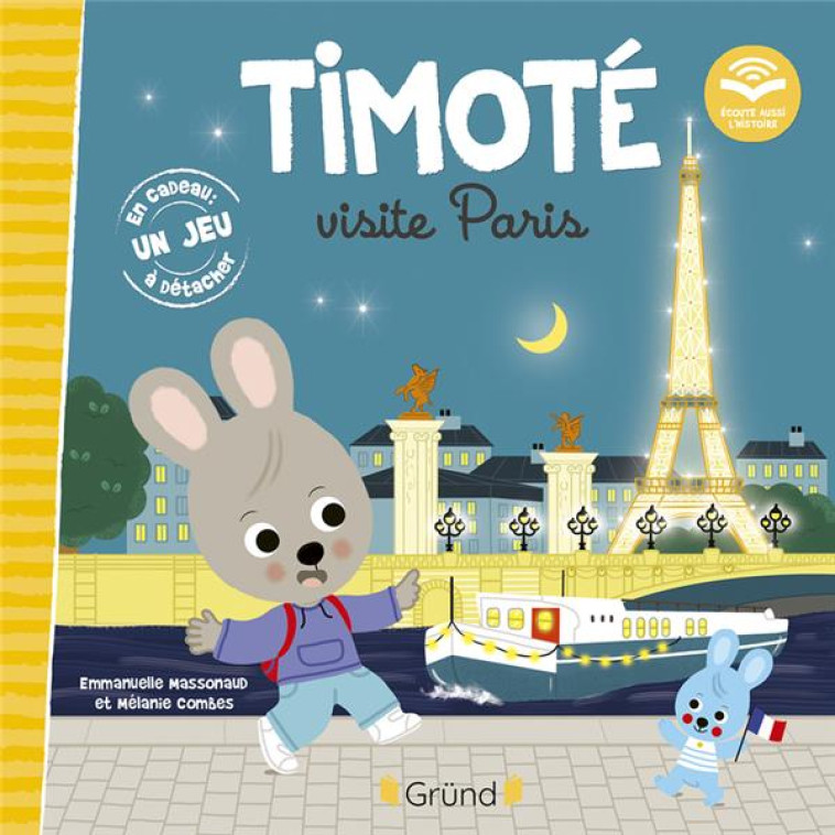 TIMOTE VISITE PARIS (ECOUTE AUSSI L-HISTOIRE) - MASSONAUD/COMBES - GRUND