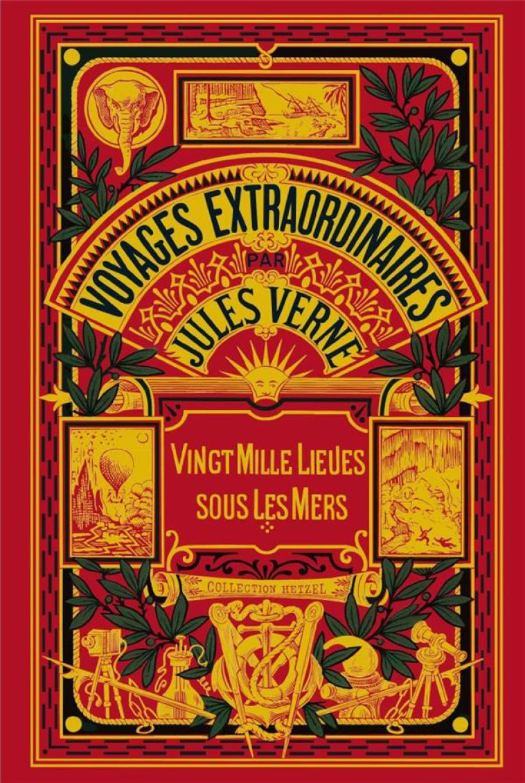 VINGT MILLE LIEUES SOUS LES MERS T1 (COLL. HETZEL) - VERNE JULES - KIMANE