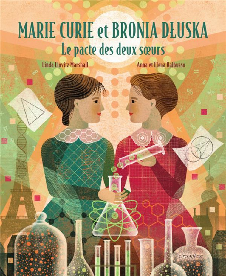 MARIE CURIE ET BRONIA DLUSKA - LE PACTE DES DEUX SOEURS - BALBUSSO - CIRCONFLEXE