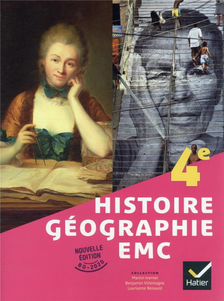 HISTOIRE-GEOGRAPHIE-EMC 4E - ED 2022 - LIVRE ELEVE - IVERNEL/HUBAC/OLIVE - HATIER SCOLAIRE