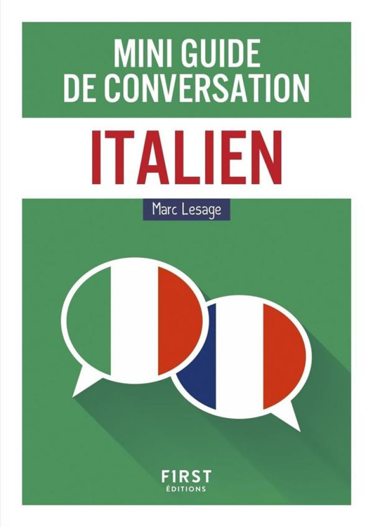 MINI GUIDE DE CONVERSATION ITALIEN - LESAGE MARC - FIRST