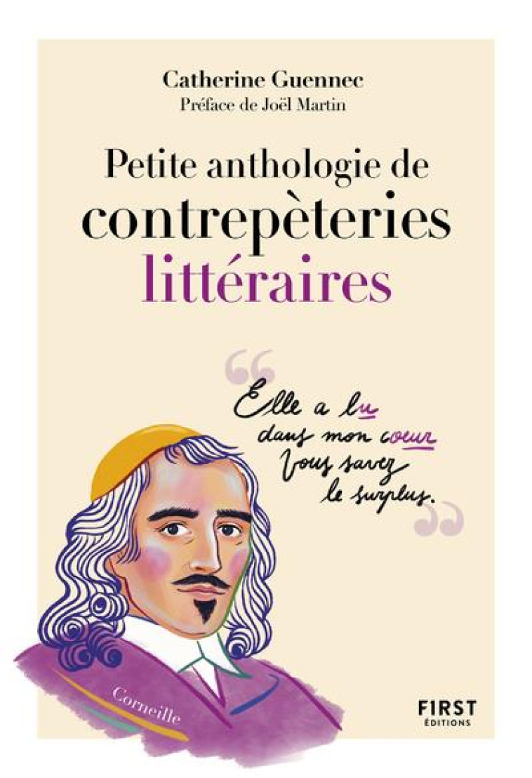 PETITE ANTHOLOGIE DE CONTREPETERIES LITTERAIRES - GUENNEC/MARTIN - FIRST