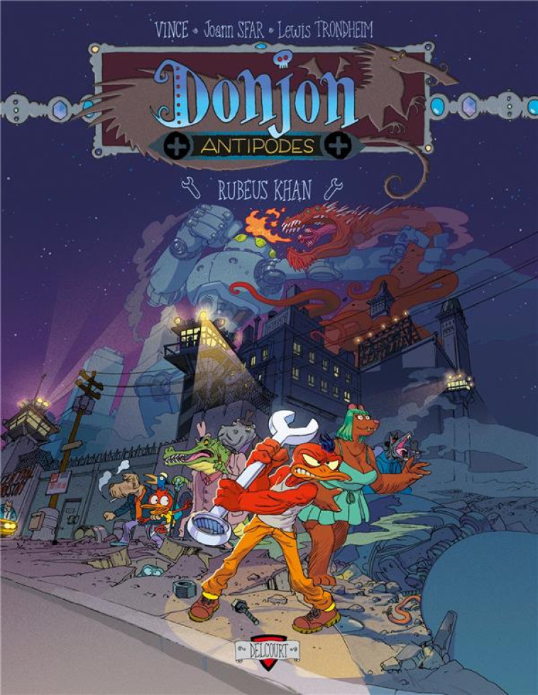 DONJON ANTIPODES + - T10000 - DONJON ANTIPODES + 10000 - RUBEUS KHAN - VINCE/SFAR - DELCOURT