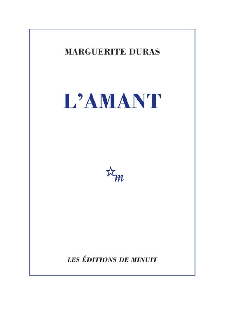 L-AMANT - DURAS MARGUERITE - MINUIT