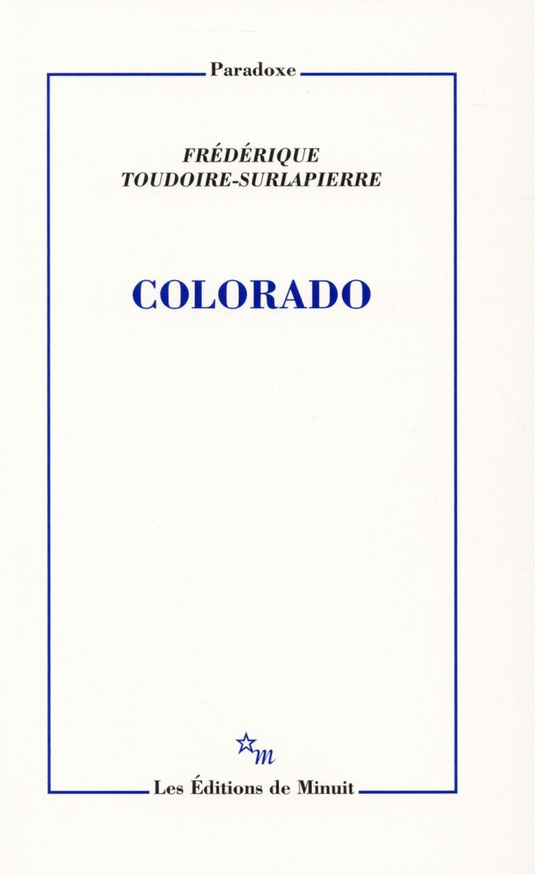 COLORADO - TOUDOIRE-SURLAPIERRE - Minuit