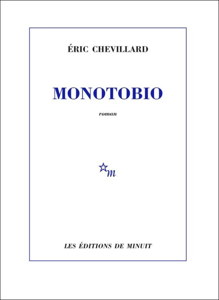 MONOTOBIO - CHEVILLARD ERIC - MINUIT