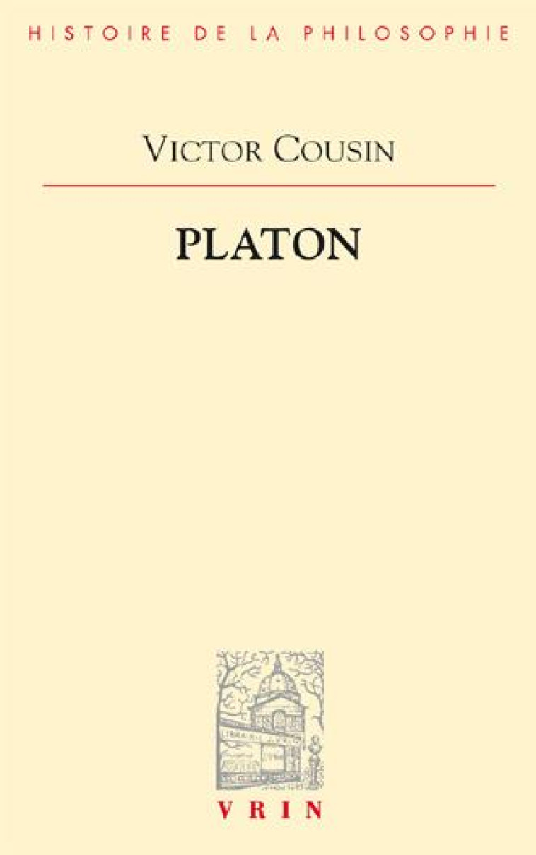 PLATON - COUSIN/MAUVE/NARCY - Vrin