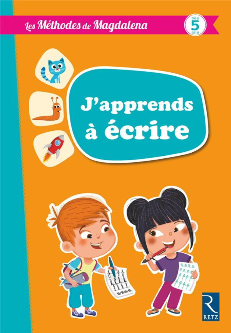 J-APPRENDS A ECRIRE - DES 5 ANS - GUIRAO-JULLIEN - RETZ