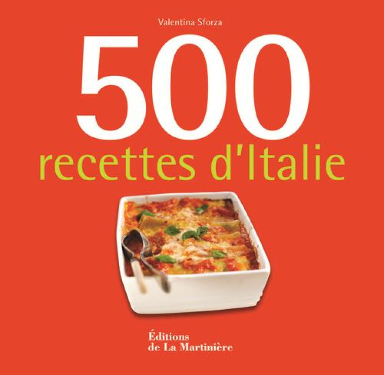 500 RECETTES D-ITALIE - COLLECTIF - MARTINIERE BL