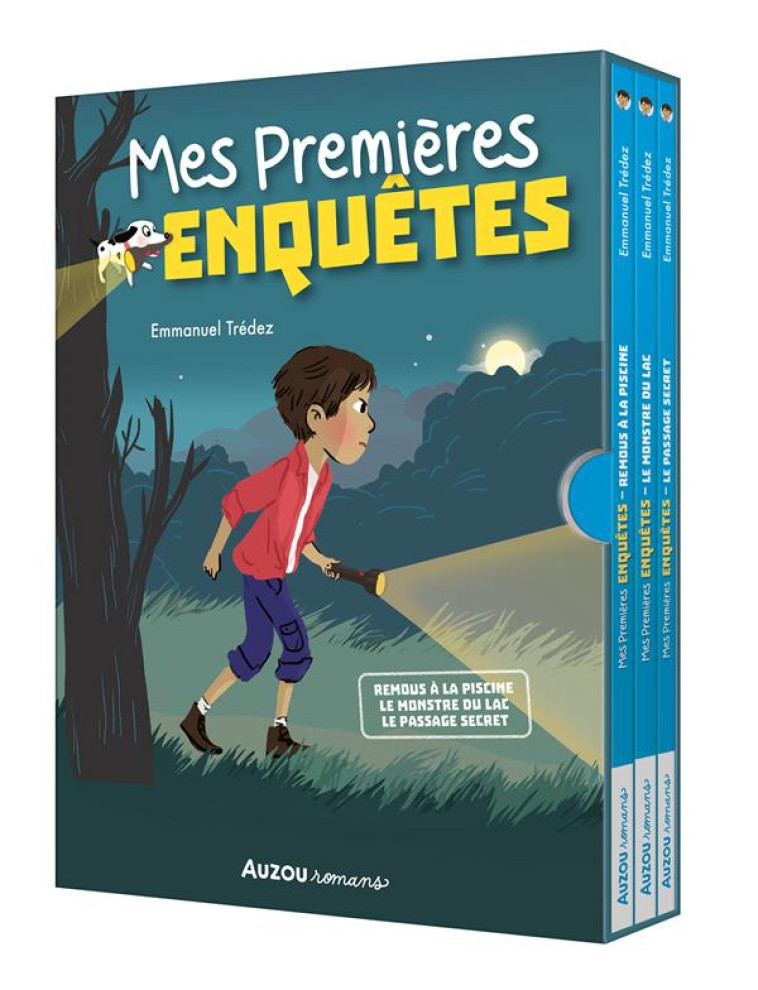 MES PREMIERES ENQUETES - T02 - COFFRET BIBLIOTHEQUE 2 - MES PREMIERES ENQUETES - TOMES 4 A 6 - TREDEZ EMMANUEL - PHILIPPE AUZOU