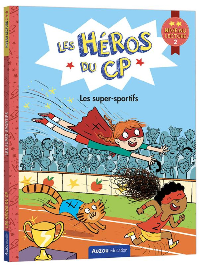 LES HEROS DU CP - NIVEAU 2  LES SUPER-SPORTIFS - MARTINS/DREIDEMY - PHILIPPE AUZOU