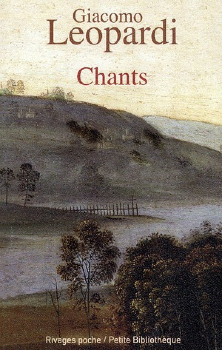 CHANTS - LEOPARDI/CECCATTY - Rivages