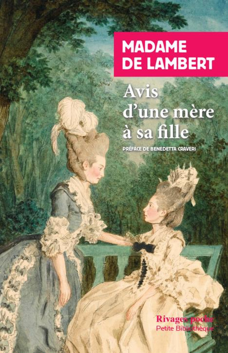 AVIS D-UNE MERE A SA FILLE - DE LAMBERT MADAME - Rivages