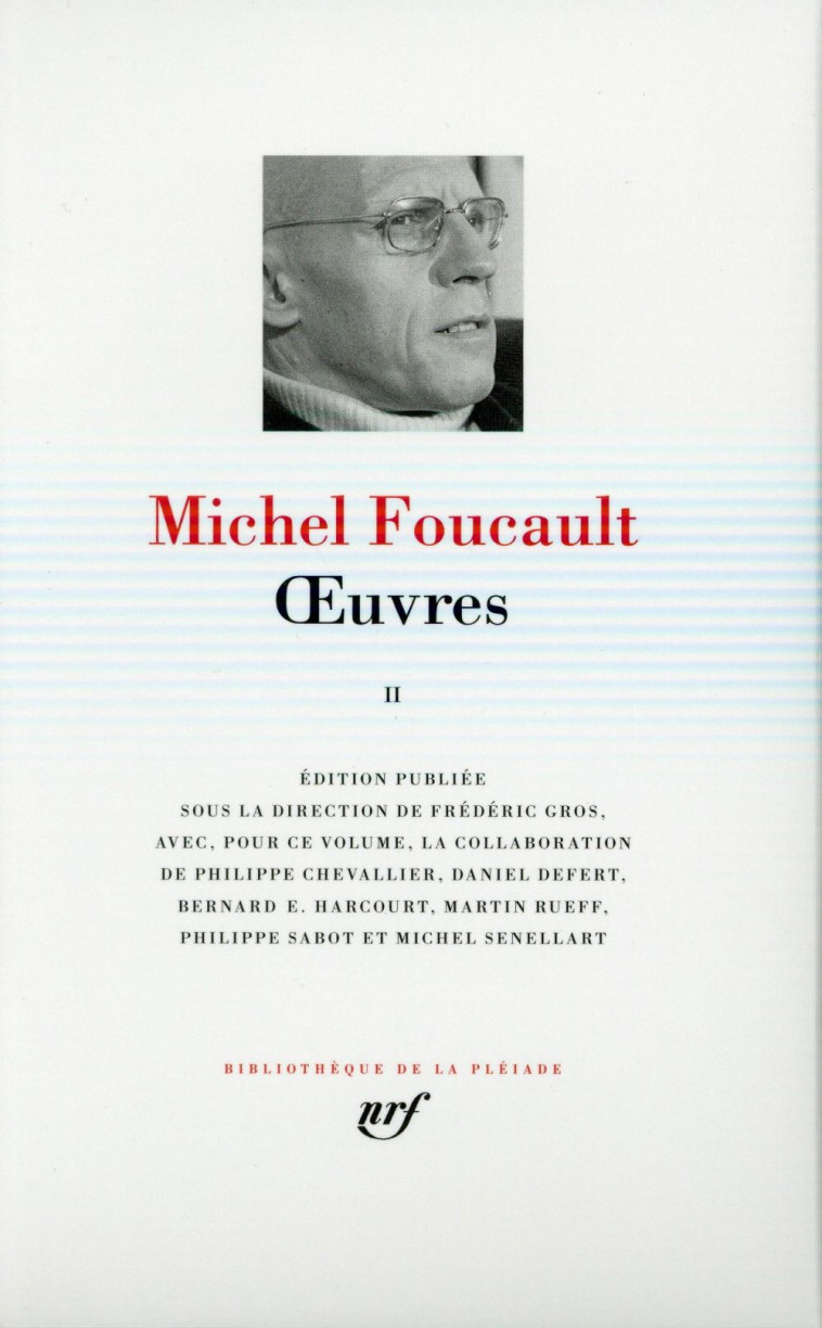 OEUVRES - VOL02 - FOUCAULT MICHEL - Gallimard