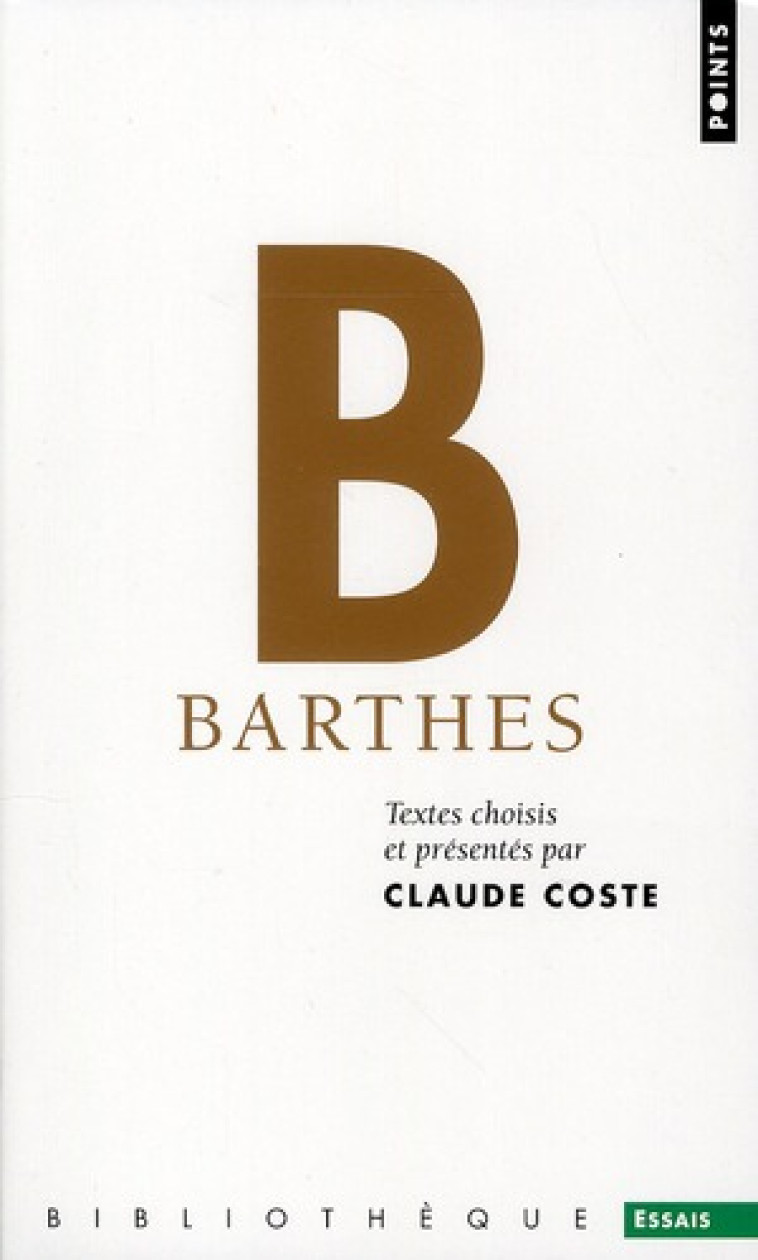 BARTHES - COSTE CLAUDE - POINTS