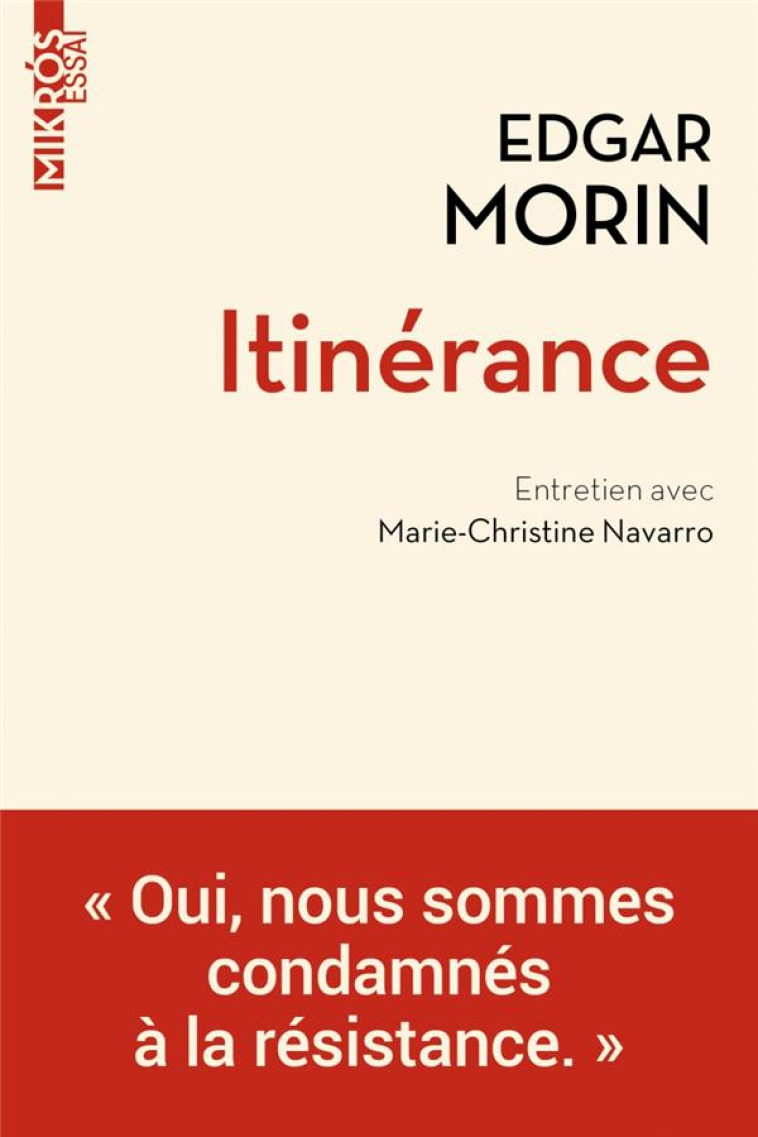 ITINERANCE - MORIN/NAVARRO - AUBE NOUVELLE