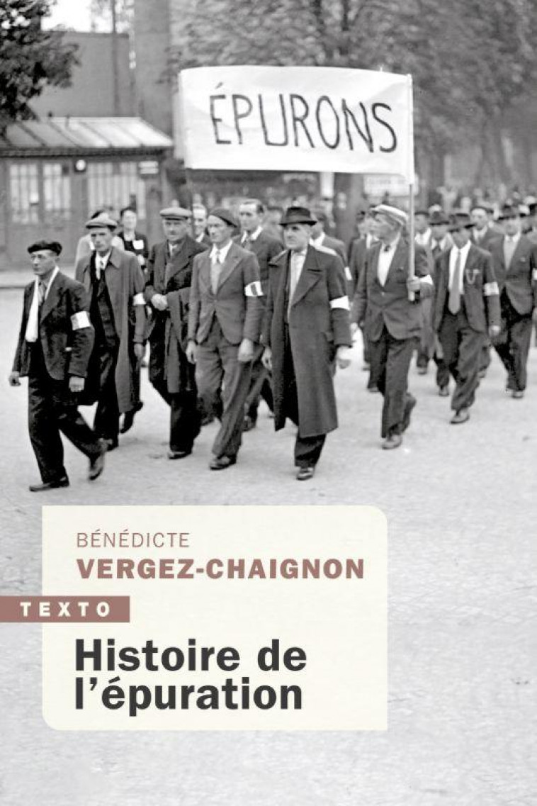 HISTOIRE DE L-EPURATION - VERGEZ-CHAIGNON B. - NC