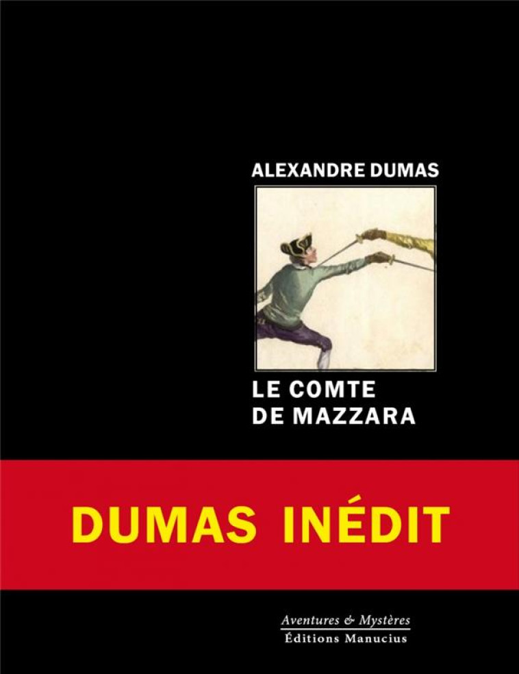 LE COMTE DE MAZZARA - DUMAS ALEXANDRE - MANUCIUS