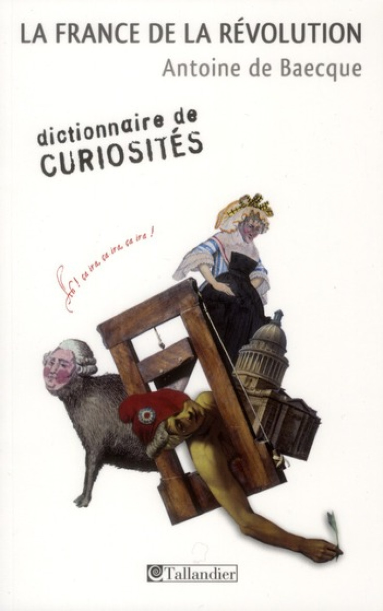 LA FRANCE DE LA REVOLUTION - DICTIONNAIRE DE CURIOSITES - BAECQUE ANTOINE DE - TALLANDIER