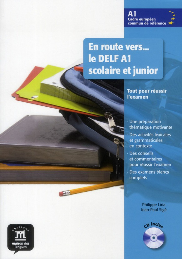 EN ROUTE VERS  LE DELF A1 SCOLAIRE ET JUNIOR - LIVRE DE L ELEVE - COLLECTIF - MAISON LANGUES