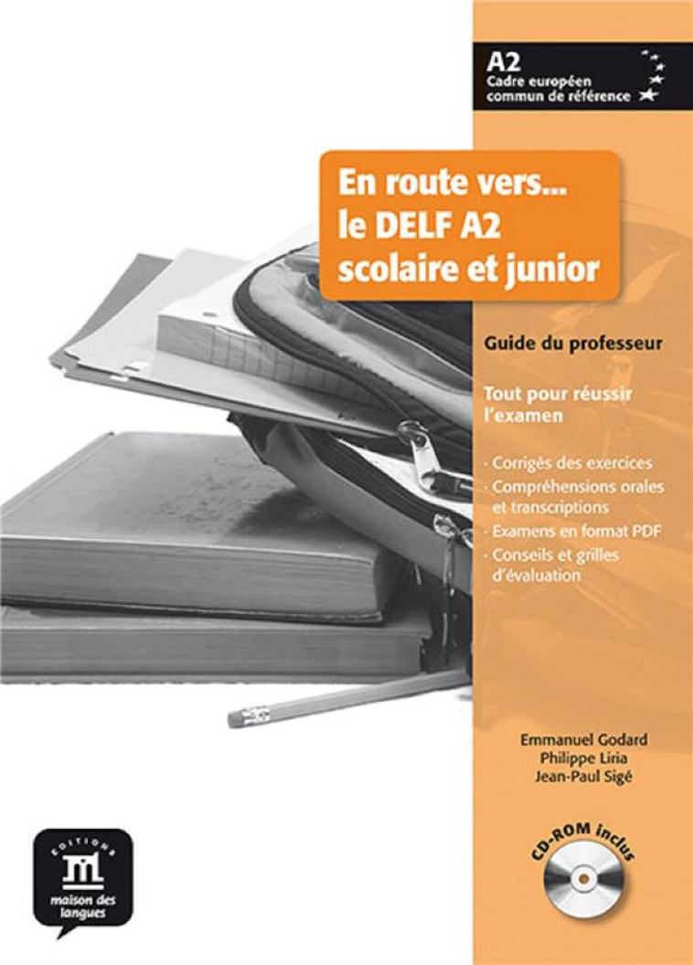 EN ROUTE VERS  LE DELF A2 SCOLAIRE ET JUNIOR - GUIDE DU PROFESSEUR - COLLECTIF - MAISON LANGUES