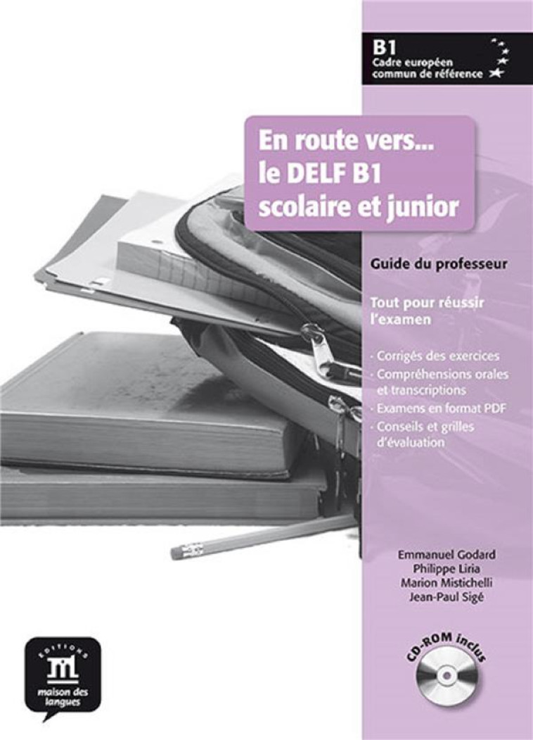 EN ROUTE VERS LE DELF B1 SCOLAIRE ET JUNIOR - GUIDE DU PROFESSEUR - COLLECTIF - MAISON LANGUES