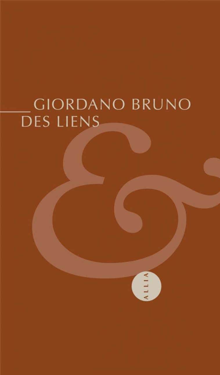 DES LIENS - BRUNO GIORDANO - ALLIA