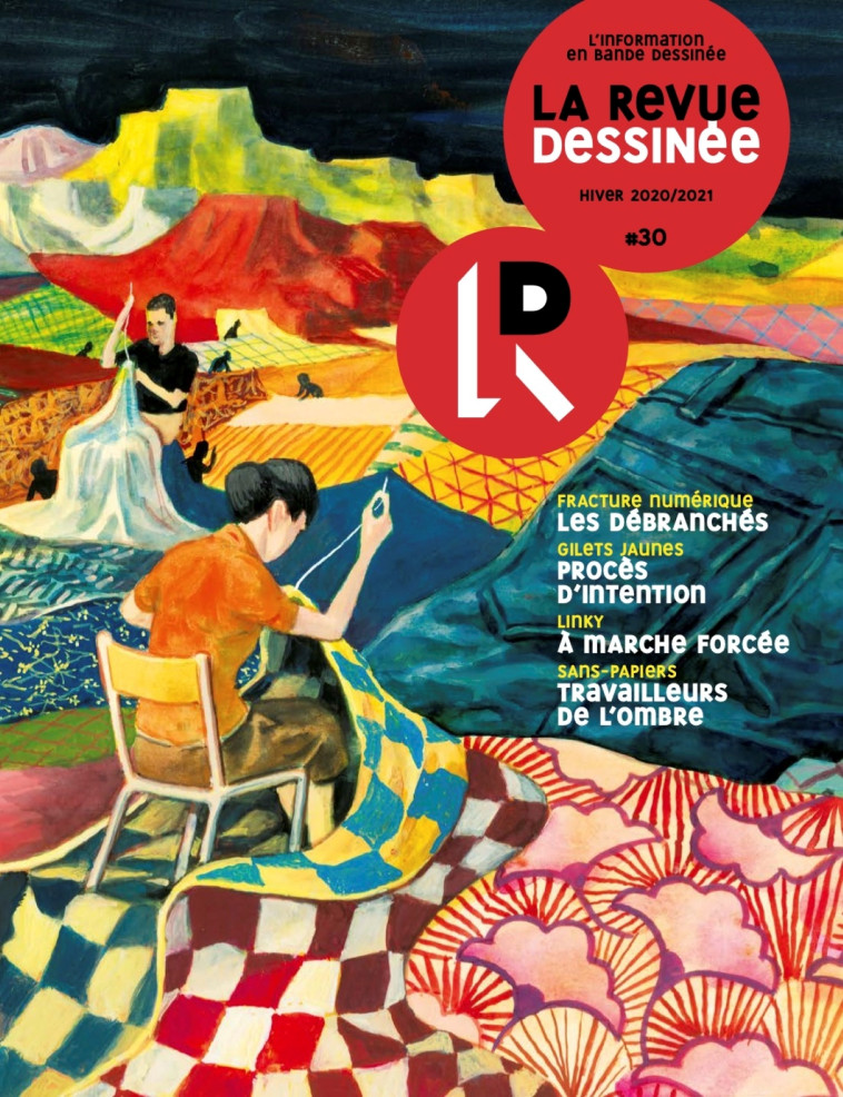 LA REVUE DESSINEE N 30 -  Collectif, Amélie Mougey - REVUE DESSINEE