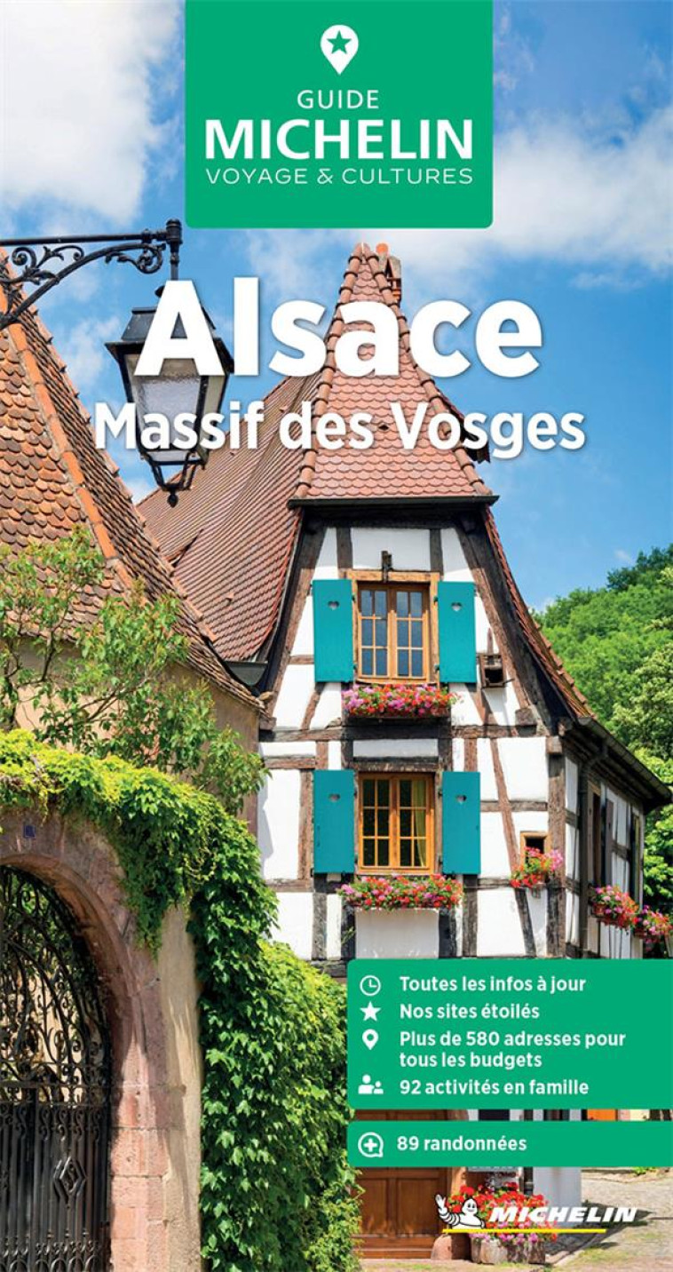 GUIDE VERT ALSACE - MASSIF DES VOSGES - XXX - MICHELIN