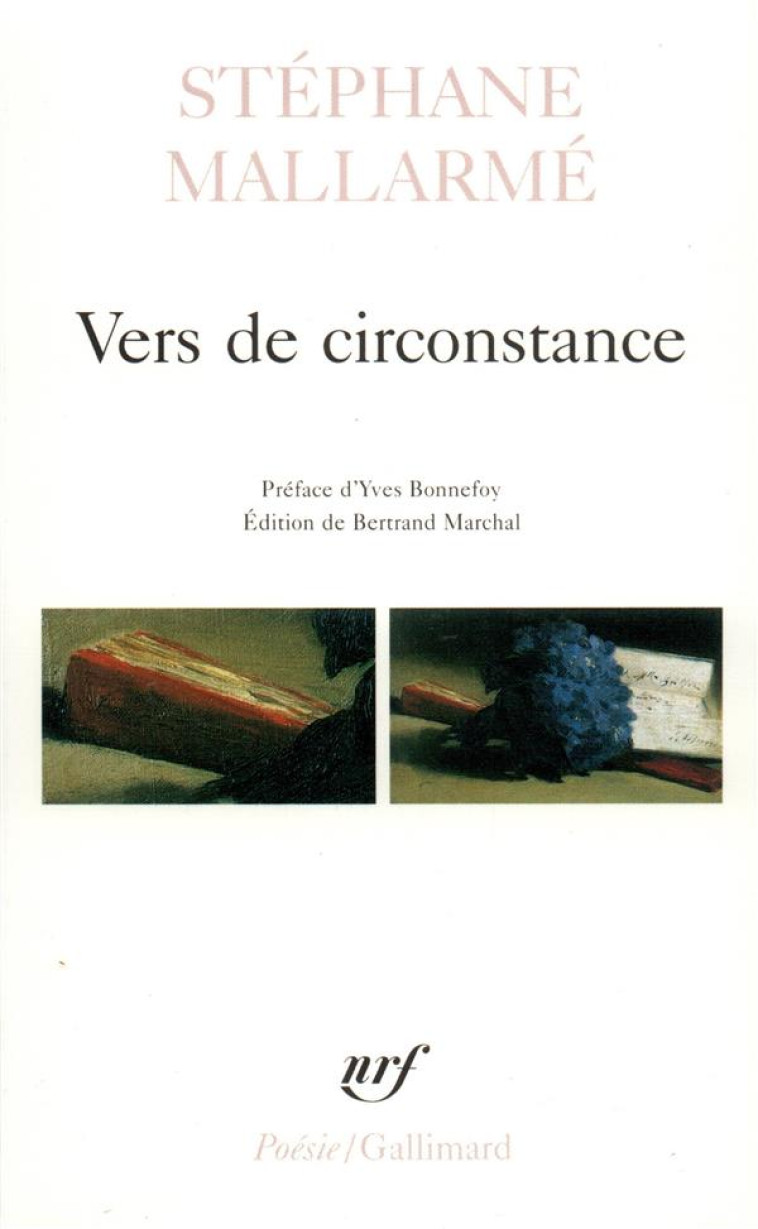 VERS DE CIRCONSTANCE - MALLARME  STEPHANE - GALLIMARD