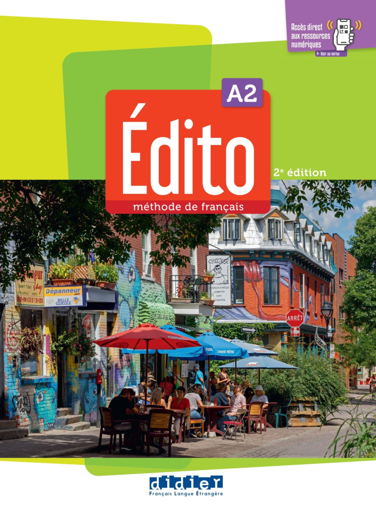 Édito A2 - édition 2022-2024 - Livre + didierfle.app - Spérandio Caroline, Dodin Marlène, Fafa Clémence, Gajdosova Florence, Horquin Alexandra, Pasquet Airelle, Perrard Marion, Petitmengin Violette - DIDIER