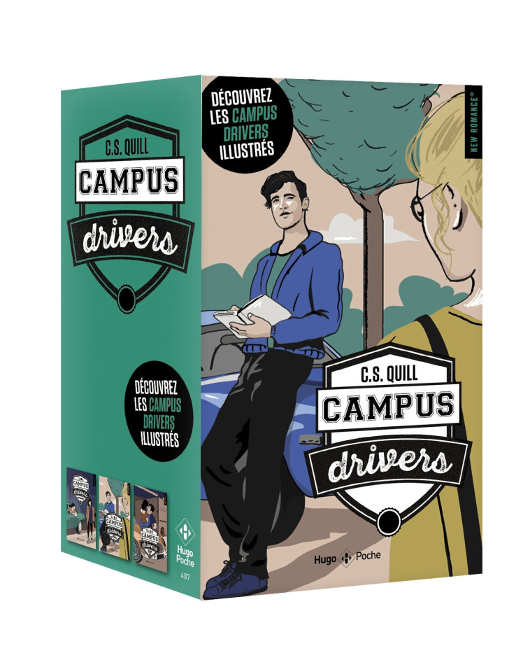 Campus drivers - Coffret Tomes 0X à 0X - Quill C. S. - HUGO POCHE