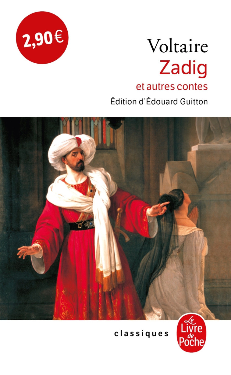 Zadig et autres contes - Voltaire Voltaire - LGF