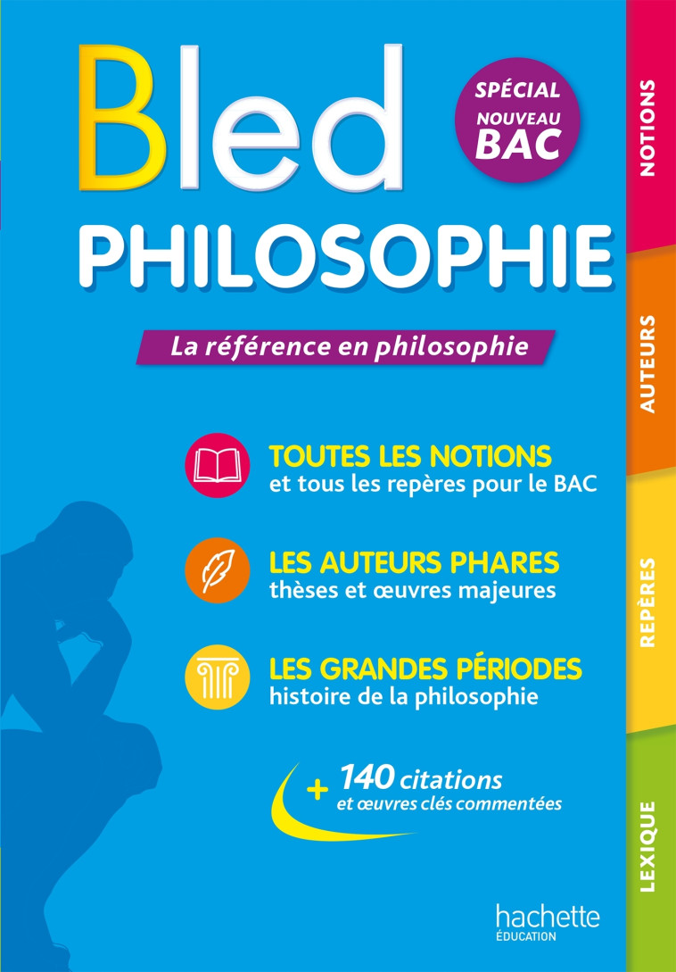 Bled Philosophie - Eric Marquer, Lisa Klein, Yohann Durand - HACHETTE EDUC