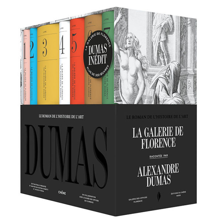 La Galerie de Florence racontée par Alexandre Dumas - Alexandre Dumas, Jocelyn FIORINA, Cristina FARNETTI - LE CHENE