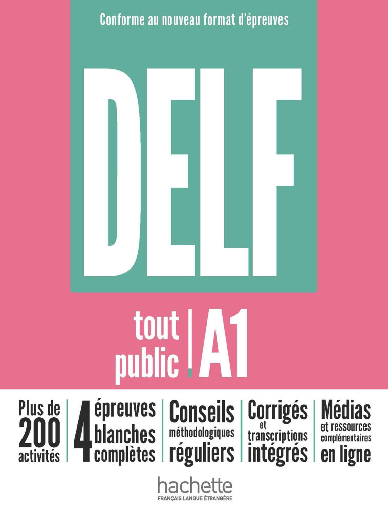 DELF tout public - Nouveau format d'épreuves (A1) - Nelly Mous - HACHETTE FLE