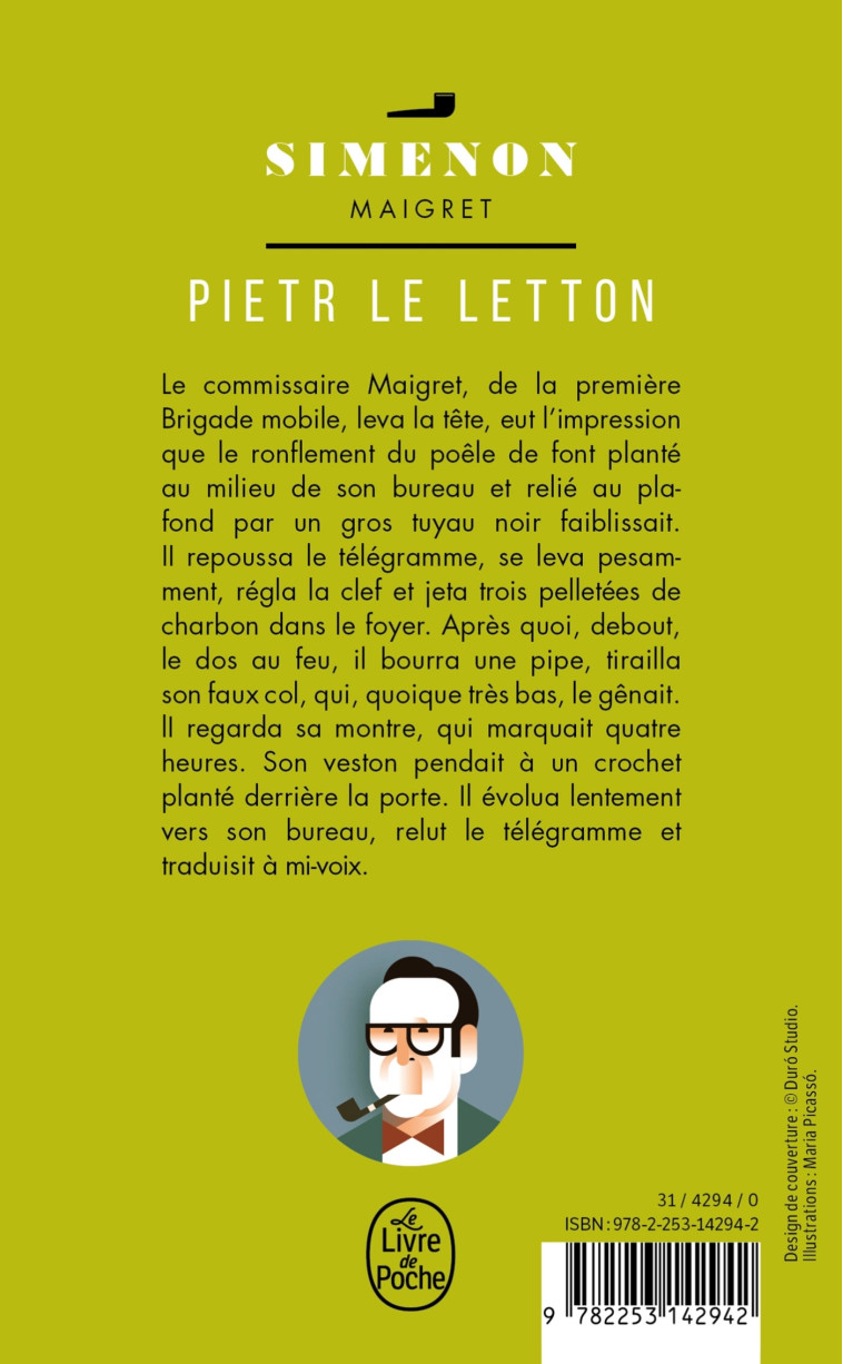 Pietr le Letton - Georges Simenon - LGF