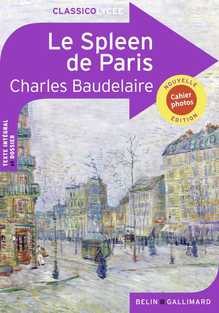 Le Spleen de Paris - Marianne Hubac - BELIN EDUCATION